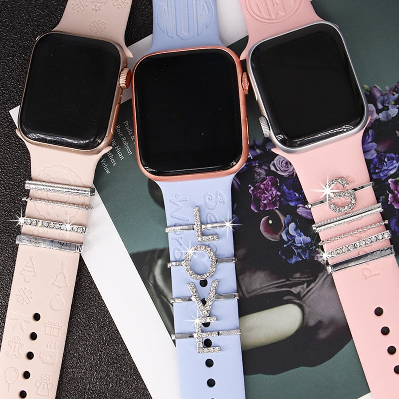 Cute Charms for Apple Watch 7, 6, 5, 4, 3, SE