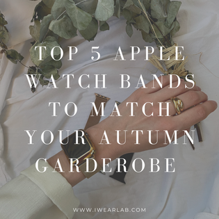  Top 5 Apple Watch Bands to Match Your Autumn Wardrobe
