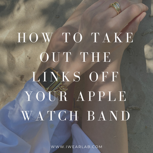  How to Take Out the Links off Your Apple Watch Band