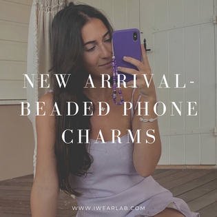 New Arrival – Beaded Phone Charms