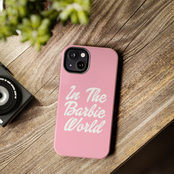In The Barbie World iPhone Case