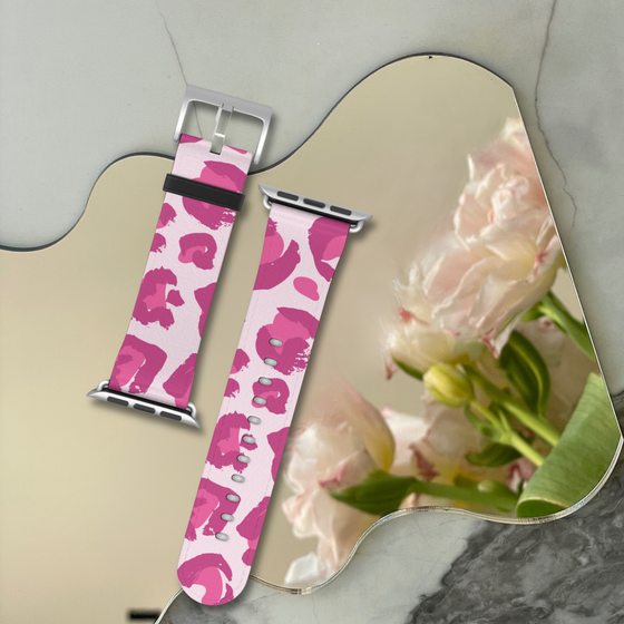 Leopard Print Watch Band