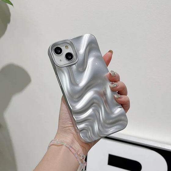 3D Water Pattern iPhone Case