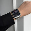 Stainless Steel Apple Watch Band with Face Cover