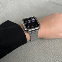  Metal Apple Watch Band with Face Cover