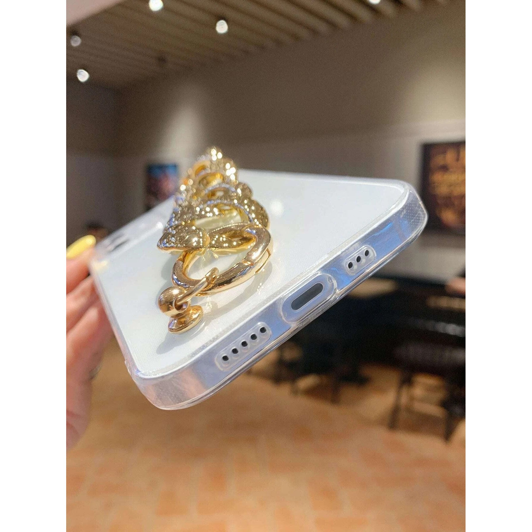 iPhone Case With Golden Chain