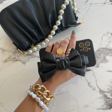  Leather iPhone Case With Bow Strap