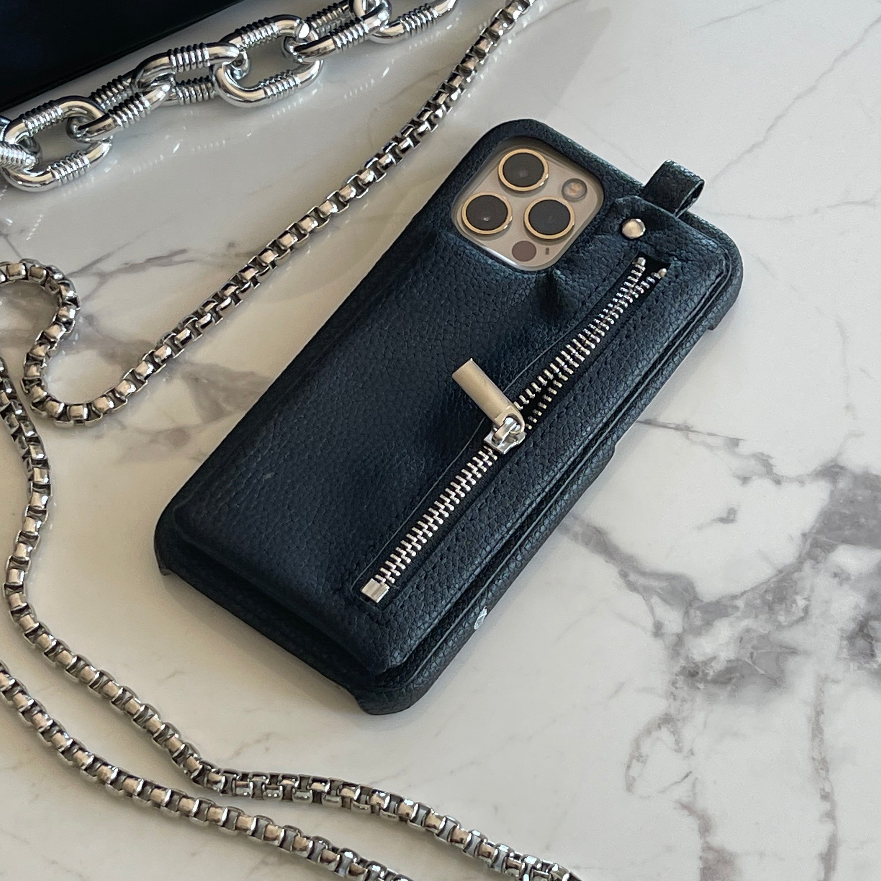 Leather iPhone Case With Pocket