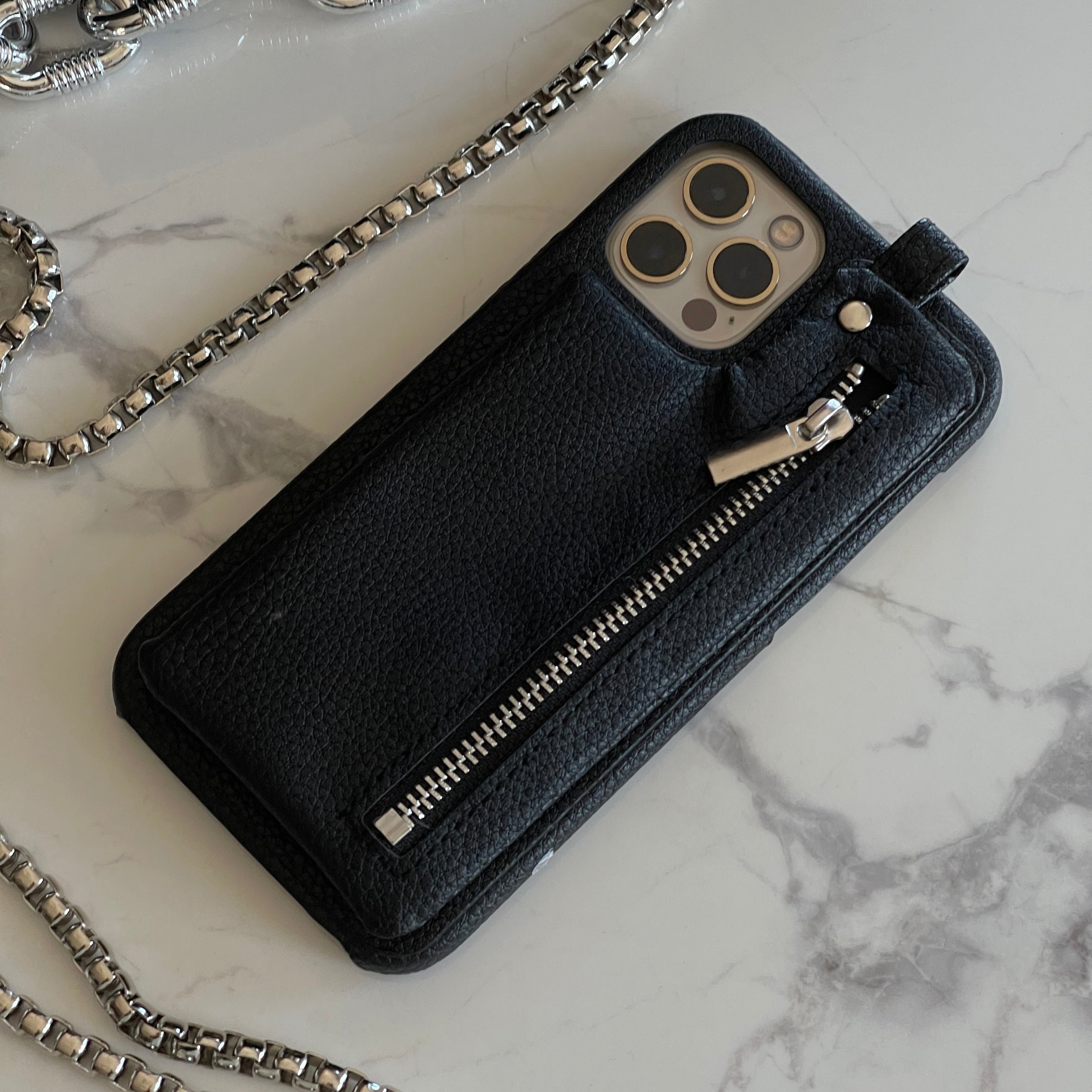 Leather iPhone Case With Pocket