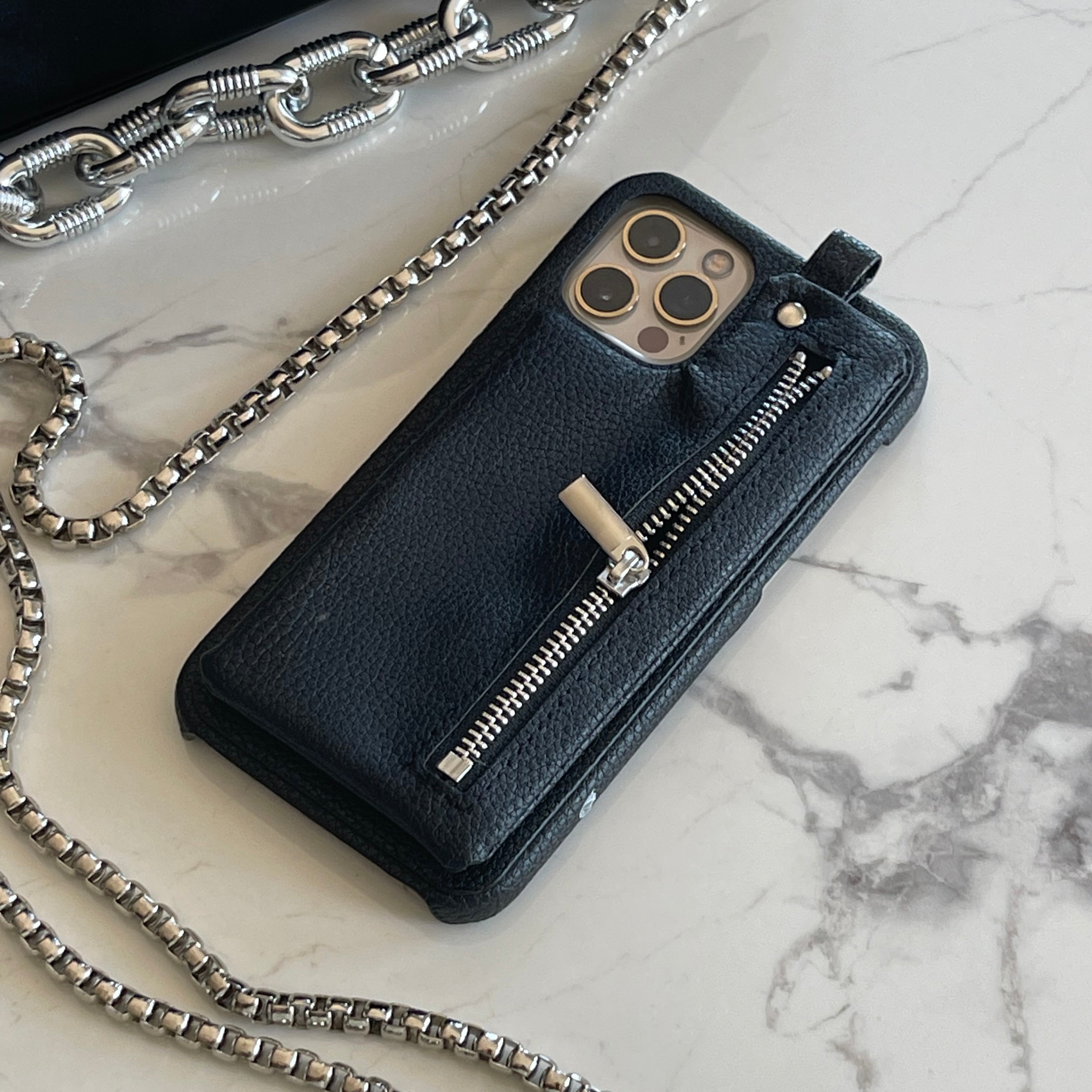 Leather iPhone Case With Pocket