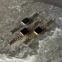  Stainless Steel Apple Watch Chain Band with Face Cover