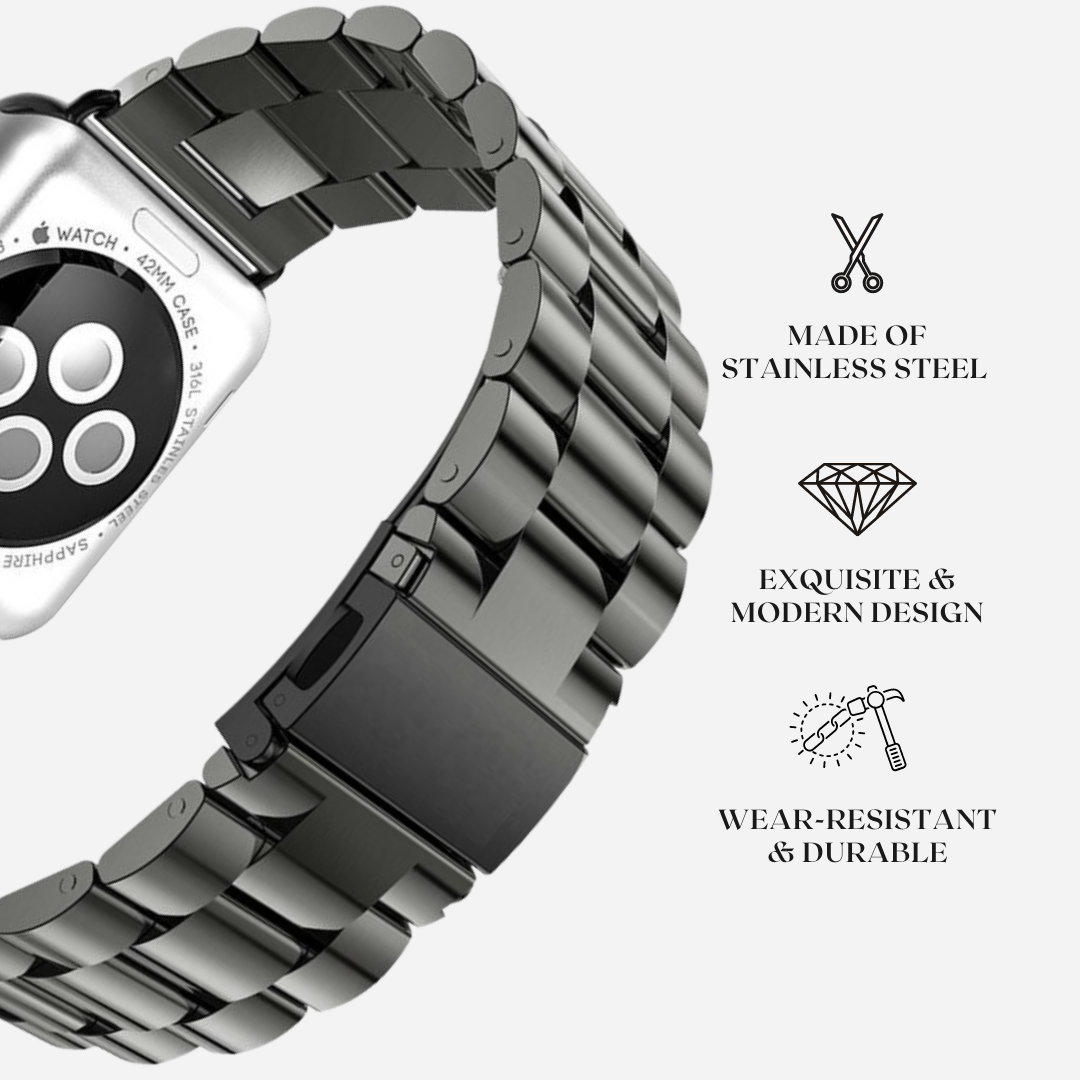 Apple watch series 3 2025 42mm stainless steel black