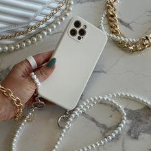  iPhone Case With Pearls Lanyard