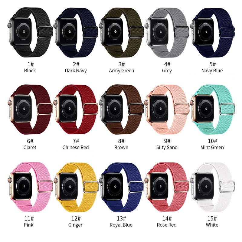 [Apple Watch Band For Apple Watch Series 3 Series 4 Series 5 Series 6 38mm 40mm 42mm 44mm] - [iWearLab]